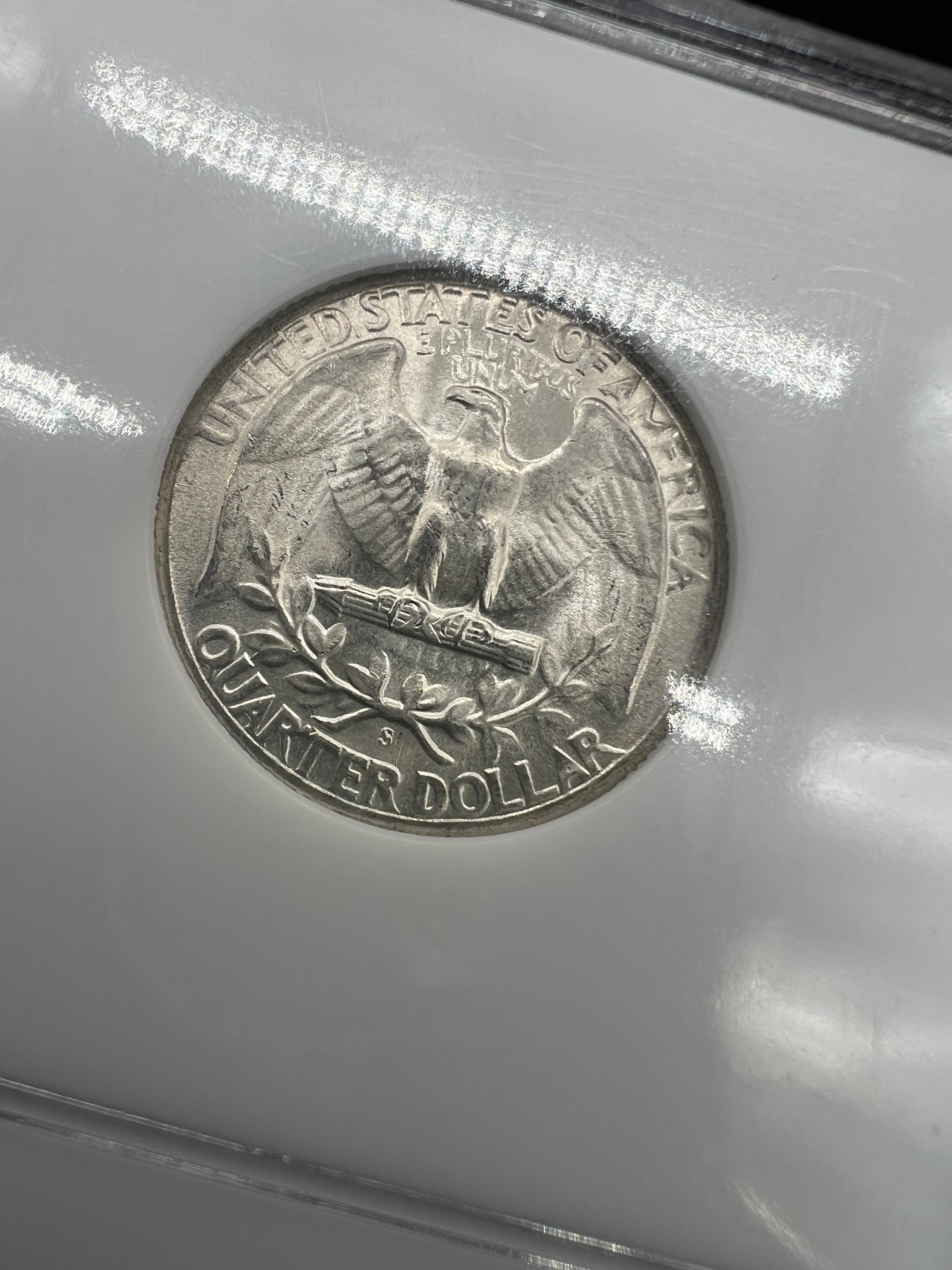 1946-S MS66 Washington Quarter NGC