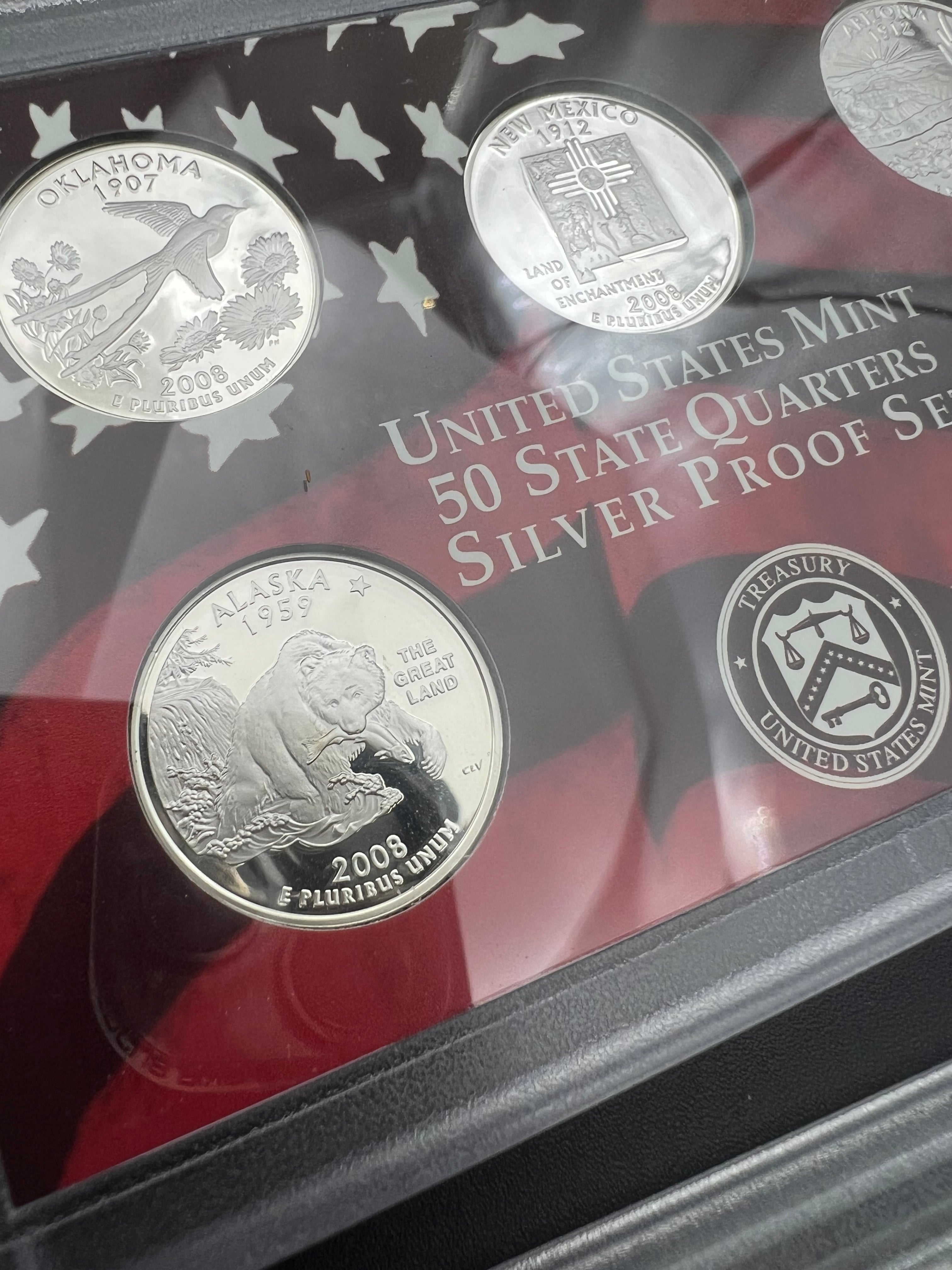 2008-S 90% Silver US Mint Proof Set