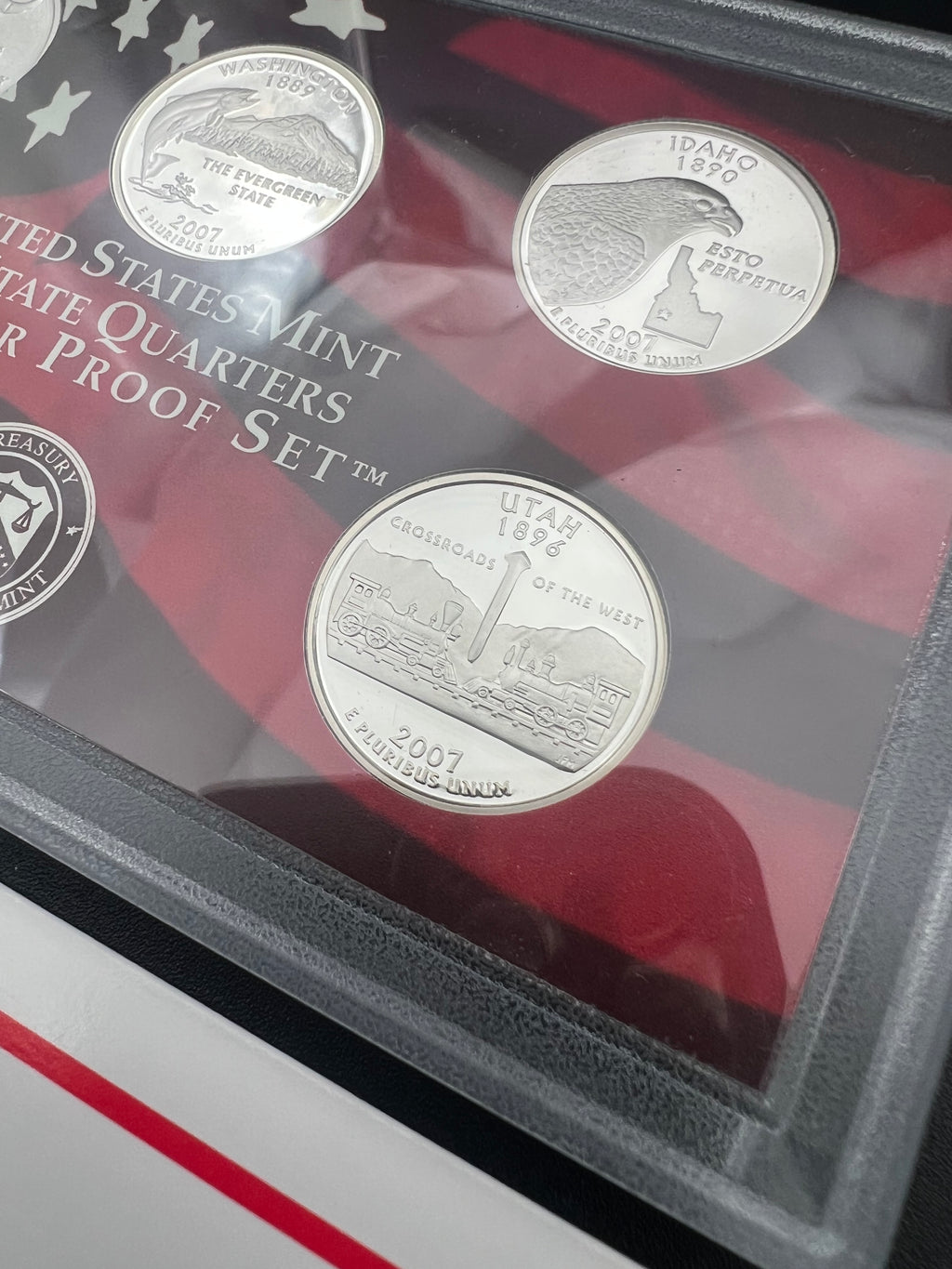 2007 90% Silver US Mint 50 State Quarters Silver Proof Set (5 AVAILABLE)