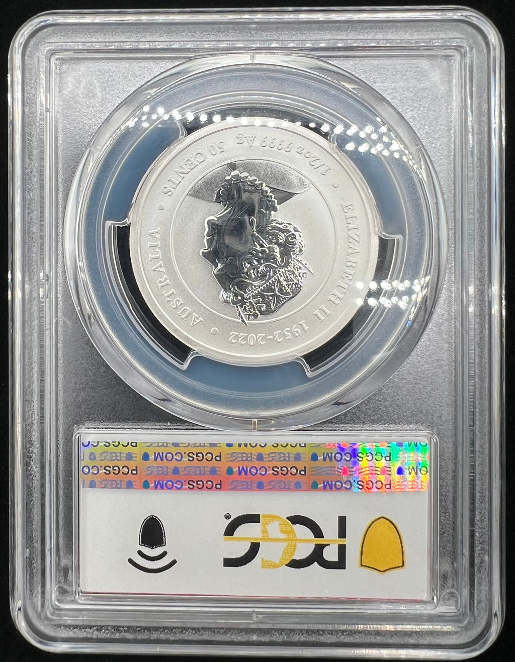 2024 1/2oz MS70 Australia Lunar Dragon - Orange Left - PCGS
